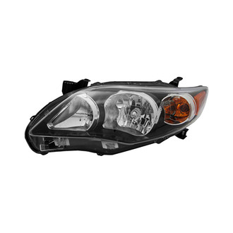 Pacific Best® - Driver Side Replacement Headlight (Standard Line)