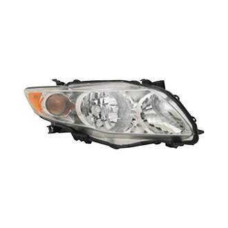 Pacific Best® - Passenger Side Replacement Headlight (CAPA Certified)