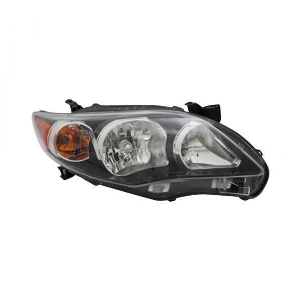 Pacific Best® - Passenger Side Replacement Headlight, Toyota Corolla