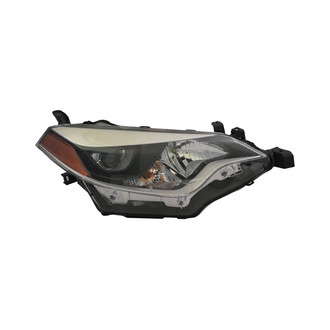 Pacific Best® - Passenger Side Replacement Headlight (Standard Line)