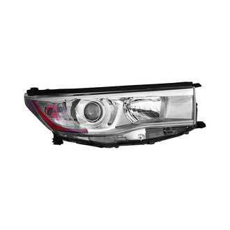 Pacific Best® - Passenger Side Replacement Headlight (NSF Certified)