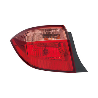 Pacific Best® - Driver Side Outer Replacement Tail Light (Standard Line)