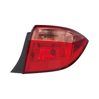 Pacific Best® - Passenger Side Outer Replacement Tail Light (CAPA Certified)
