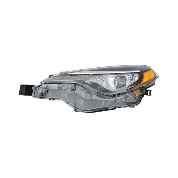 Pacific Best® - Driver Side Replacement Headlight, Toyota Corolla