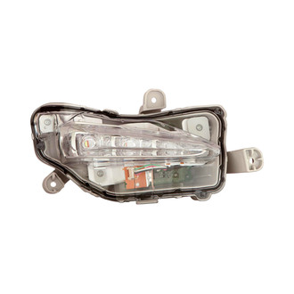 Pacific Best® - Passenger Side Replacement Daytime Running Light (CAPA Certified)