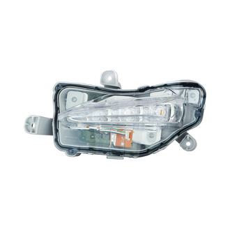 Pacific Best® - Driver Side Replacement Daytime Running Light (CAPA Certified)