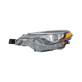 Pacific Best® - Driver Side Replacement Headlight (CAPA Certified)