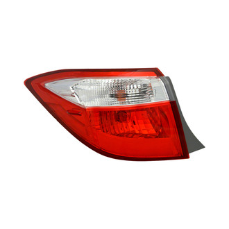 Pacific Best® - Driver Side Outer Replacement Tail Light (Standard Line)