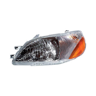 Pacific Best® - Driver Side Replacement Headlight (Standard Line)
