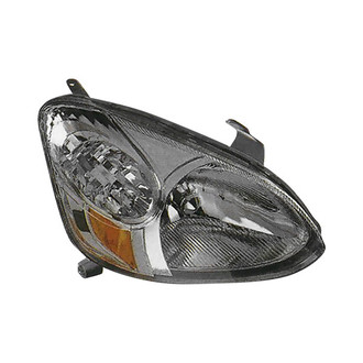 Pacific Best® - Driver Side Replacement Headlight Lens and Housing (Standard Line)