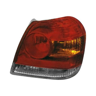 Pacific Best® - Passenger Side Replacement Tail Light Lens and Housing (Standard Line)
