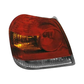Pacific Best® - Driver Side Replacement Tail Light Lens and Housing (Standard Line)