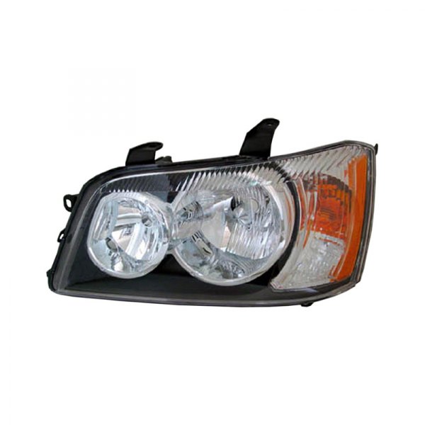 Pacific Best® - Driver Side Replacement Headlight, Toyota Highlander