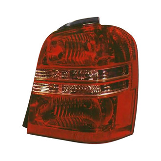Pacific Best® - Driver Side Replacement Tail Light Lens and Housing (CAPA Certified)