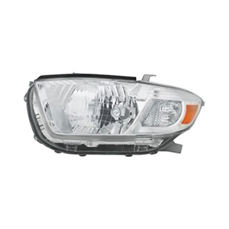 Pacific Best® - Driver Side Replacement Headlight Lens and Housing (Standard Line)