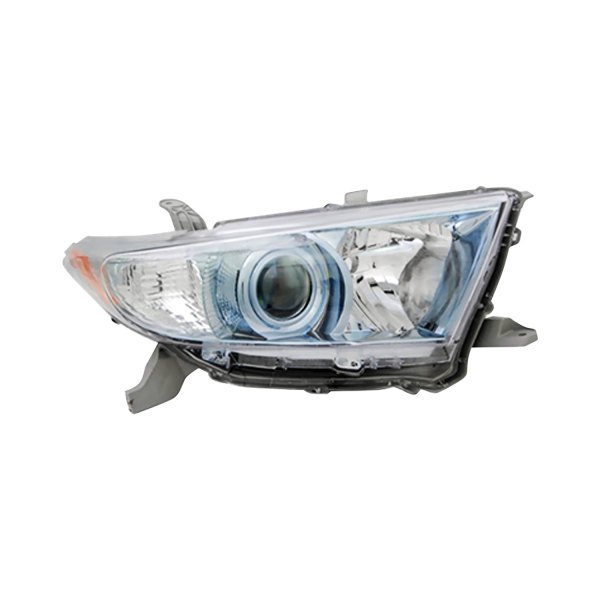 Pacific Best® - Driver Side Replacement Headlight, Toyota Highlander