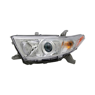 Pacific Best® - Driver Side Replacement Headlight (Standard Line)