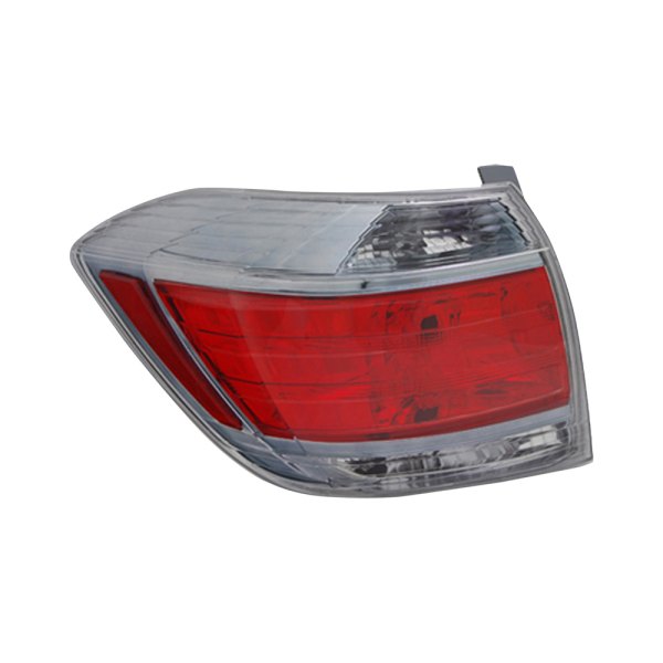 Pacific Best® - Driver Side Replacement Tail Light, Toyota Highlander