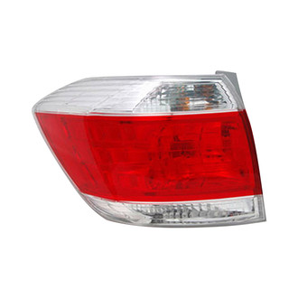Pacific Best® - Driver Side Replacement Tail Light (CAPA Certified)