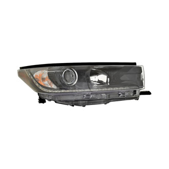 Pacific Best® - Passenger Side Replacement Headlight (CAPA Certified)