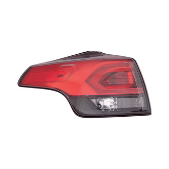 Pacific Best® - Passenger Side Outer Replacement Tail Light (CAPA Certified)