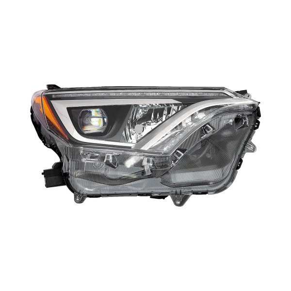 Pacific Best® - Passenger Side Replacement Headlight, Toyota RAV4