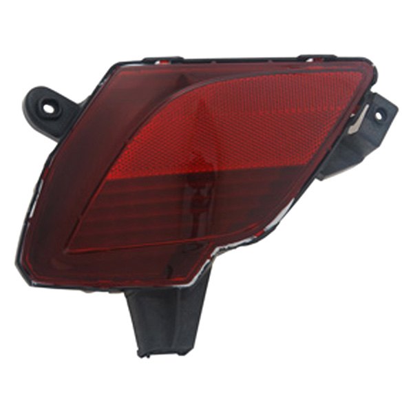 Pacific Best® - Rear Driver Side Bumper Reflector