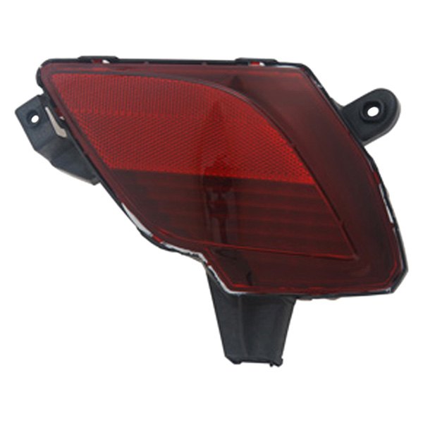 Pacific Best® - Rear Passenger Side Bumper Reflector