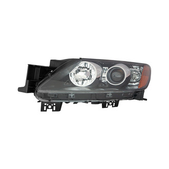 Pacific Best® - Driver Side Replacement Headlight Lens and Housing (Standard Line)