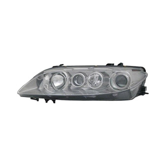 Pacific Best® - Driver Side Replacement Headlight Lens and Housing (Standard Line)
