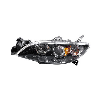 Pacific Best® - Driver Side Replacement Headlight Lens and Housing (CAPA Certified)