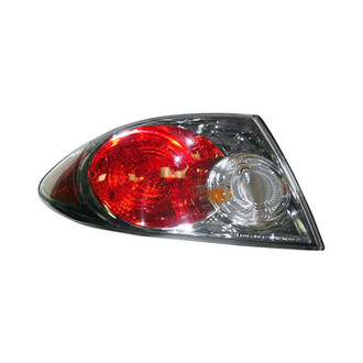 Pacific Best® - Driver Side Outer Replacement Tail Light (Standard Line)