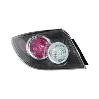 Pacific Best® - Driver Side Outer Replacement Tail Light (Standard Line)