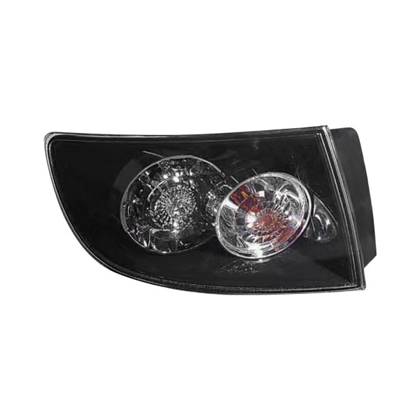 Pacific Best® - Driver Side Replacement Tail Light Lens and Housing, Mazda 3