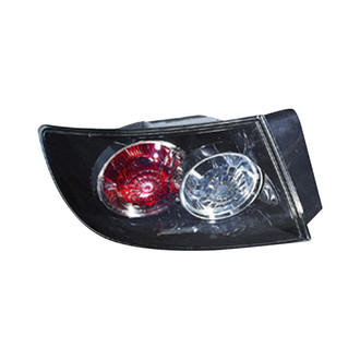 Pacific Best® - Driver Side Outer Replacement Tail Light (Standard Line)
