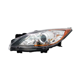 Pacific Best® - Driver Side Replacement Headlight Lens and Housing (Standard Line)