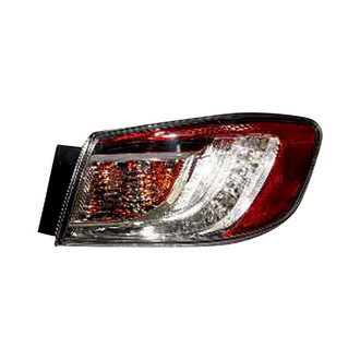 Pacific Best® - Passenger Side Outer Replacement Tail Light (Standard Line)
