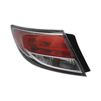 Pacific Best® - Driver Side Outer Replacement Tail Light (Standard Line)