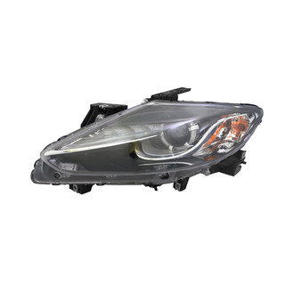Pacific Best® - Driver Side Replacement Headlight Lens and Housing (Standard Line)
