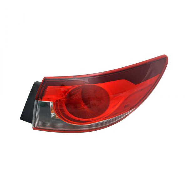 Pacific Best® - Passenger Side Outer Replacement Tail Light, Mazda 6