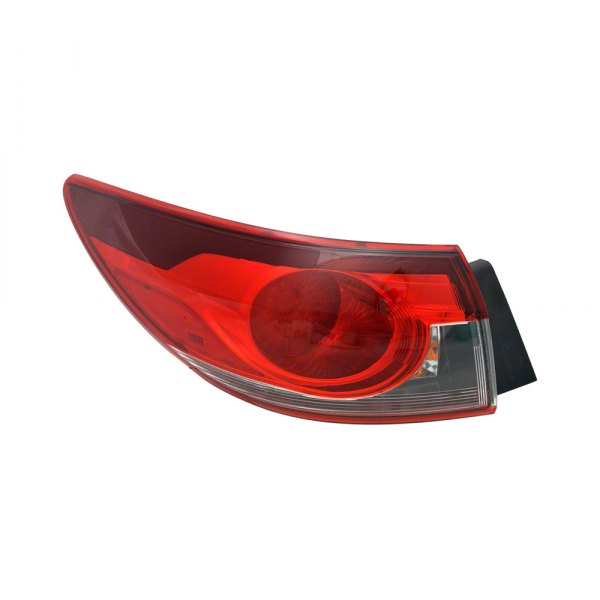 Pacific Best® - Driver Side Outer Replacement Tail Light, Mazda 6