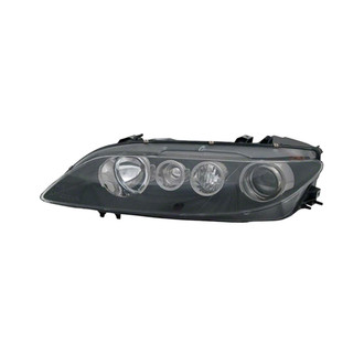 Pacific Best® - Driver Side Replacement Headlight Lens and Housing (CAPA Certified)