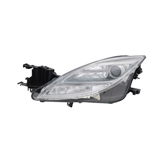 Pacific Best® - Driver Side Replacement Headlight Lens and Housing (CAPA Certified)
