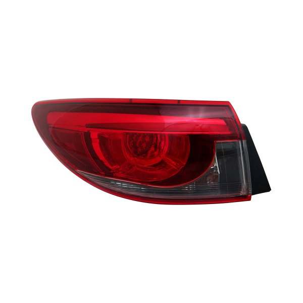 Pacific Best® - Driver Side Outer Replacement Tail Light, Mazda 6