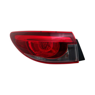 Pacific Best® - Driver Side Outer Replacement Tail Light (NSF Certified)