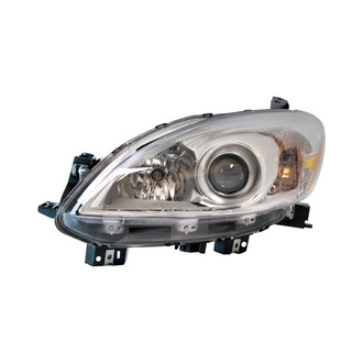Pacific Best® - Driver Side Replacement Headlight (CAPA Certified)