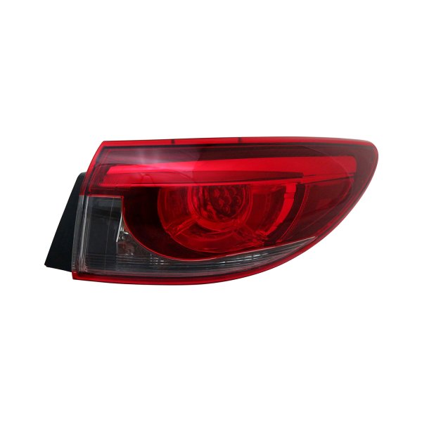 Pacific Best® - Passenger Side Outer Replacement Tail Light, Mazda 6