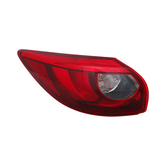 Pacific Best® - Driver Side Outer Replacement Tail Light (CAPA Certified)