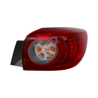 Pacific Best® - Passenger Side Outer Replacement Tail Light (Standard Line)
