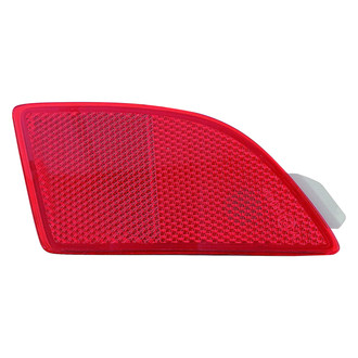 Pacific Best® - Rear Passenger Side Bumper Reflector (CAPA Certified)